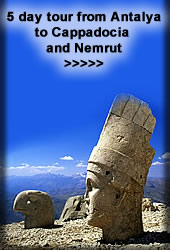 cappadocia and nemrut tour from antalya